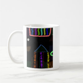 Café Caneca de Arte Impressionista