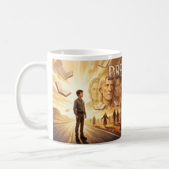 Café Caneca de Arte Jornada Visionária Sonhe (Esquerda)