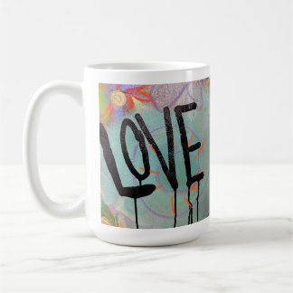 Café Caneca de arte original Love