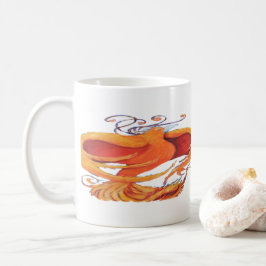Café caneca de arte Phoenix