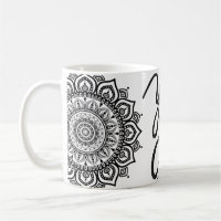 Caneca de Arte 'Sim, Você Pode' Mandala Motivacion