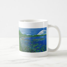 Café Caneca de Artemesia do lago