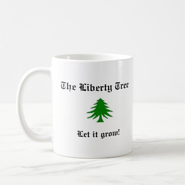 Café Caneca de árvore libertária (Esquerda)