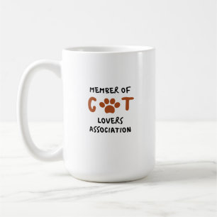 Café Caneca de associação de amantes de gatos