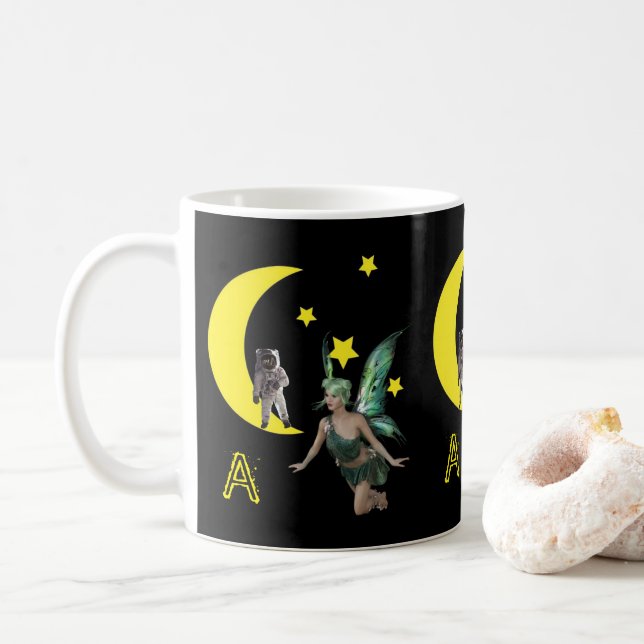Café Caneca de Astronauta Feiticeira (Com Donut)