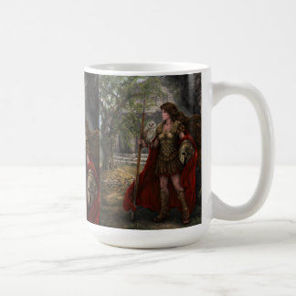 Café Caneca de Athena da deusa pelo arqueiro de Lindsay