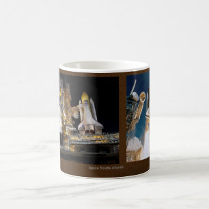 Café Caneca de Atlantis do vaivém espacial