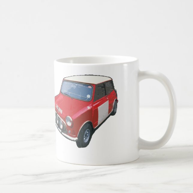 Café Caneca de Austin Mini Cooper S CRX 88B dos (Direita)