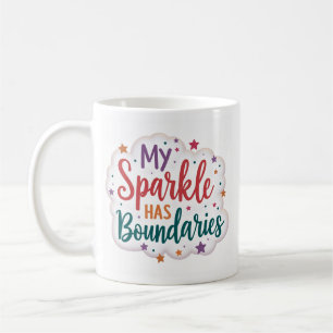 Café Caneca de Autoestima 'Meu Brilho Tem Limites'