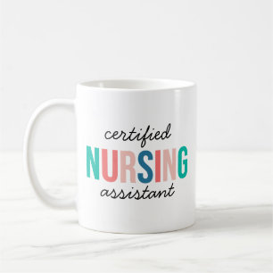 Café Caneca de Auxiliar de Enfermagem Certificado, CNA