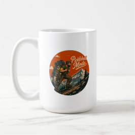 Café Caneca de Aventura Esportiva Vintage Modo Pickleba
