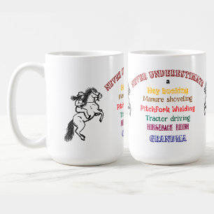 Café Caneca de Avó de Montaria a Cavalo
