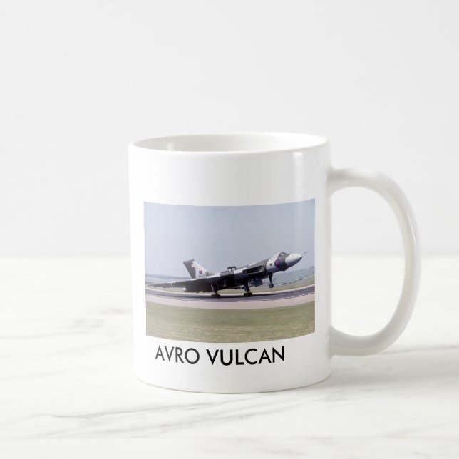 Café Caneca de Avro Vulcan XH558 (Direita)