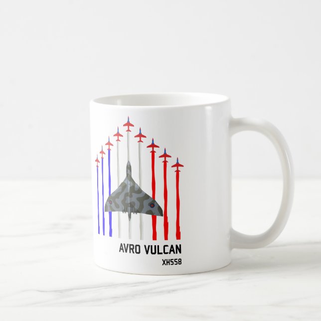 CAFÉ CANECA DE AVRO VULCAN - XH558 (Direita)