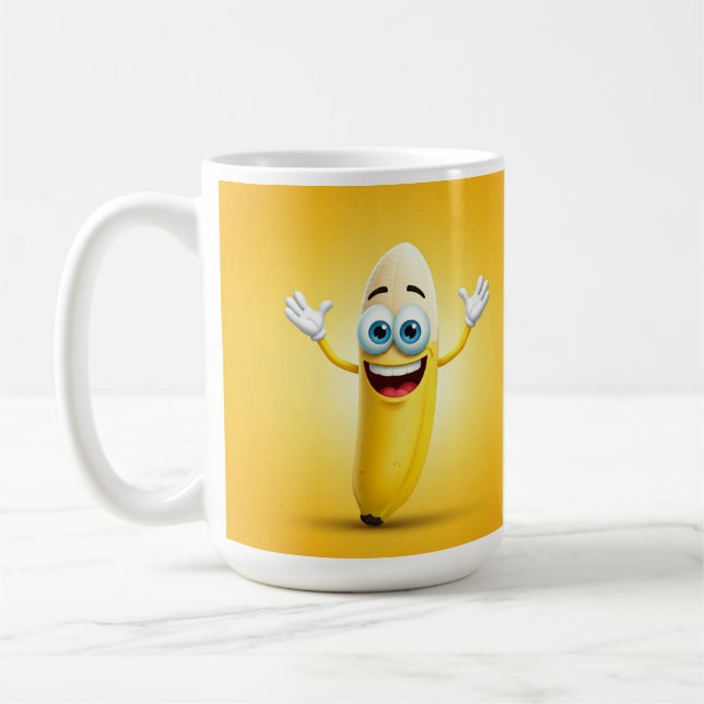 Café caneca de banana (Esquerda)