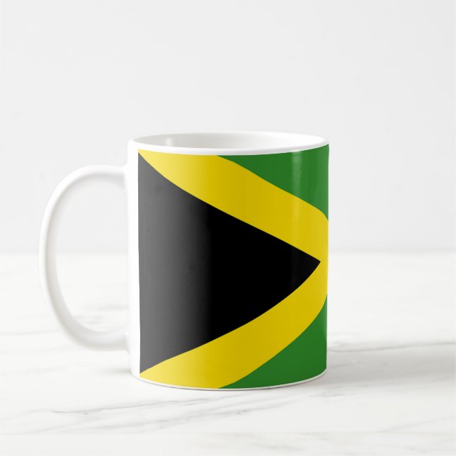 Café caneca de bandeira jamaicana (Esquerda)