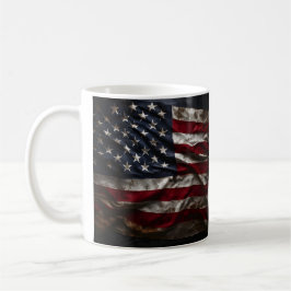 Café Caneca de bandeira Patriótica Americana