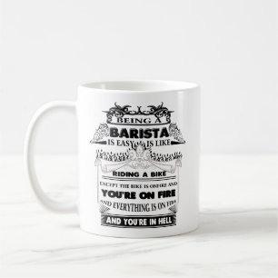 Café Caneca de Barista, presentes engraçados da caneca