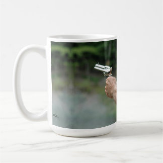 Café caneca de barril duplo!