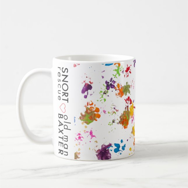 Café Caneca de Baxter do ancião do SNORT x (Esquerda)