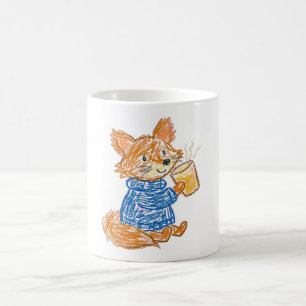 Café Caneca de Bebida Esquilo Caprichoso