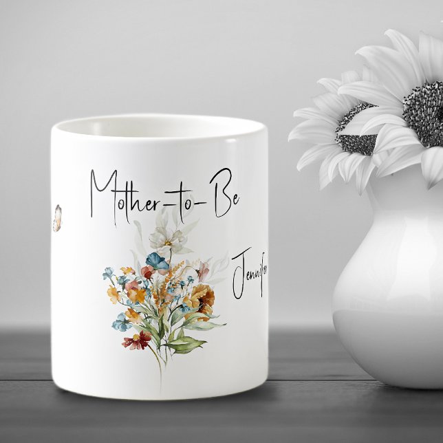 Café Caneca de Bebida Mãe em Potencial Buquê de Flores  (Criador carregado)