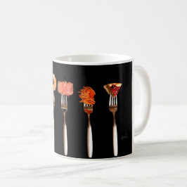 Café Caneca de Bebida para Amantes de Comida