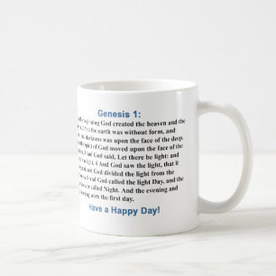 Café Caneca de Beit KJV da génese - grande