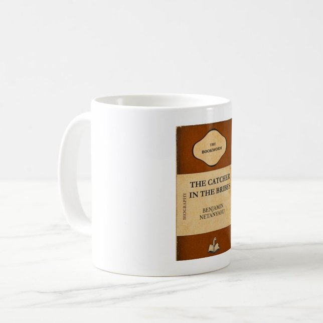 Café Caneca de Biografia Personalizada do Bookworm (Criador carregado)