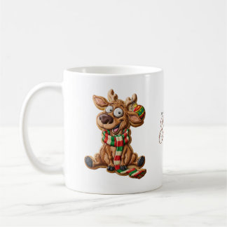 Café Caneca de Biscoito de Natal de Rena