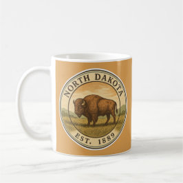 Café Caneca de Bisonte de Dakota do Norte
