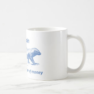 Café Caneca de Bitcoin - Bitcoin o texugo de mel do