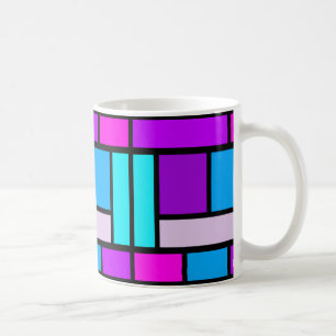 Café Caneca de Bloco de Cor 01