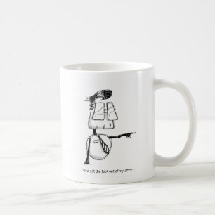 Café Caneca de Bob "GTFO" (canhota)