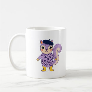 Café Caneca de Boina Esquilo Fofa