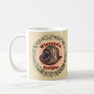 Café Caneca de Bombeiro de Wisconsin