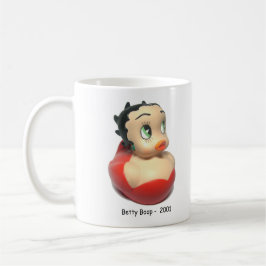 Café Caneca de borracha de Betty Boop do pato