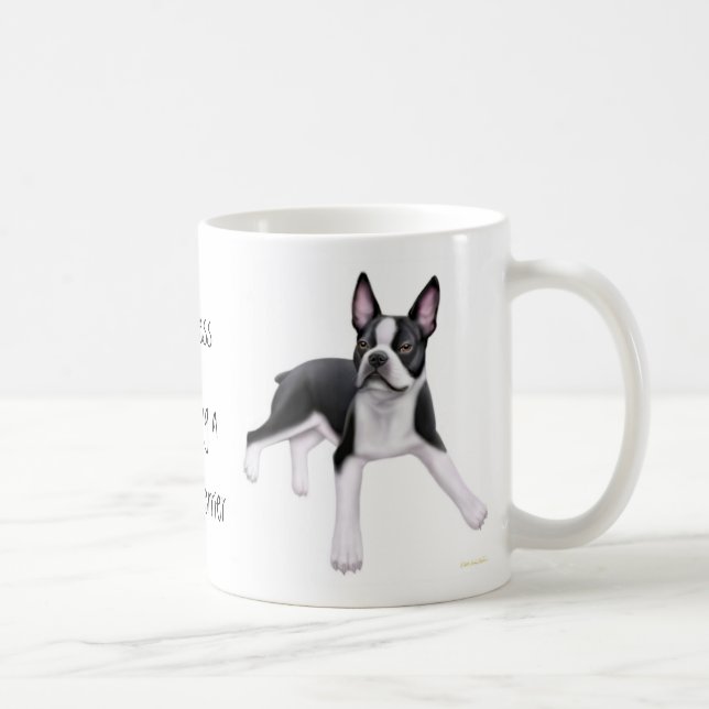 Café Caneca de Boston Terrier (Direita)