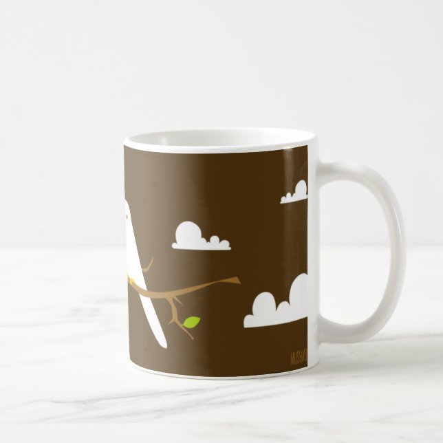 Café Caneca de Budgies (Direita)