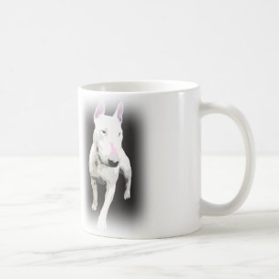 Café caneca de bull terrier do inglês