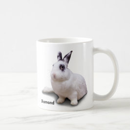 Café Caneca de BunnyLuv que caracteriza o diamante