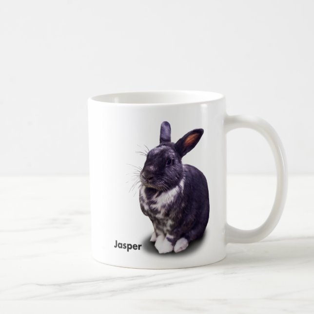 Café Caneca de BunnyLuv que caracteriza o jaspe (Direita)