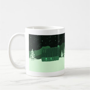 Café Caneca de Cabana na Montanha