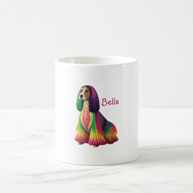 Café Caneca de Caça Afegã Personalizável (Centro)