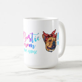 Café Caneca de Cachorro Boston Terrier Dia das Mães Bos
