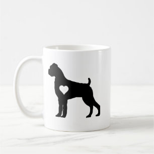 Café Caneca de Cachorro Boxer Presente