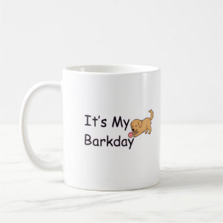 Café Caneca de cachorro engraçado de aniversário