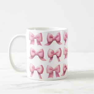 Café Caneca de café/chá com Laço Rosa
