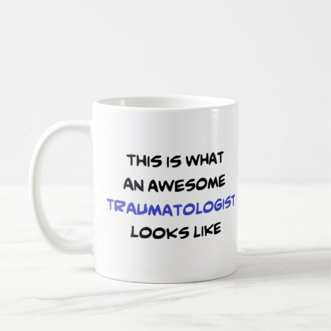 Café caneca de café, traumatologista incrível (Esquerda)