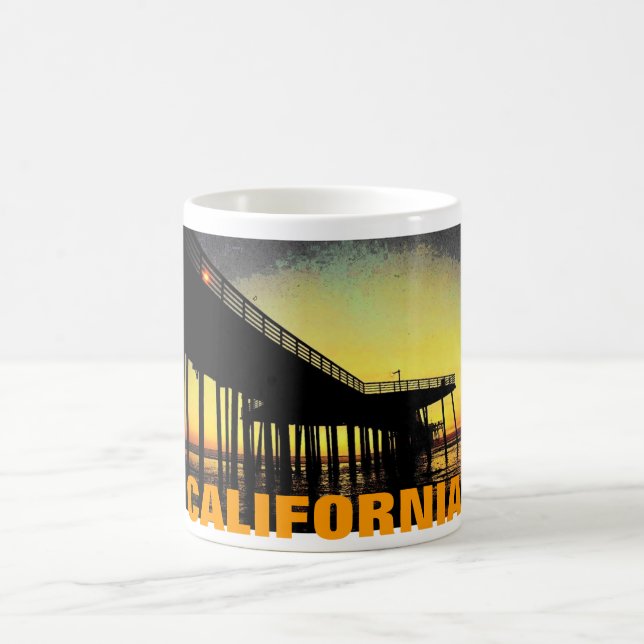 Café Caneca de Califórnia (cais) - personalizada (Centro)